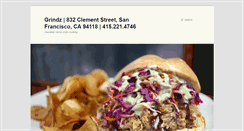 Desktop Screenshot of grindzrestaurant.com